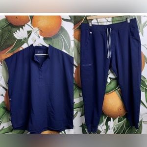 Figs Scrub set Rafaela Scrub top size XL, Zamora regular waisted XLP bottoms